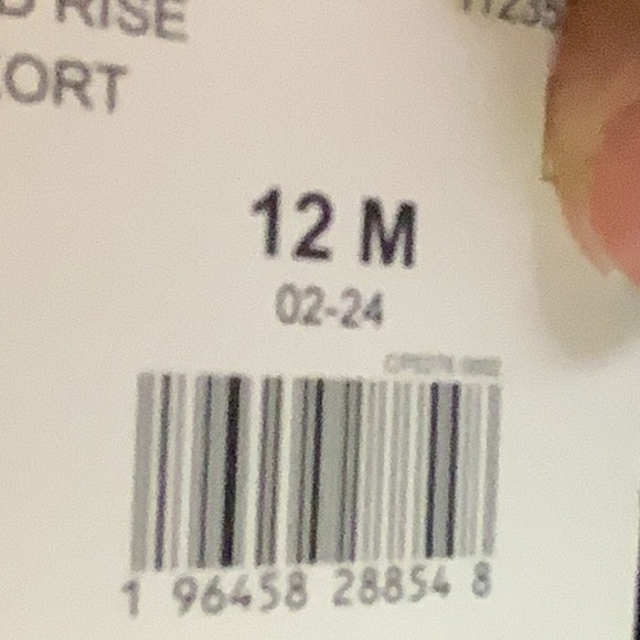 NWT Lee Denim Skort Skirt Women's Size 12 (M) Blue Jean 5 Pockets Mesh Shorts - Picture 11 of 11